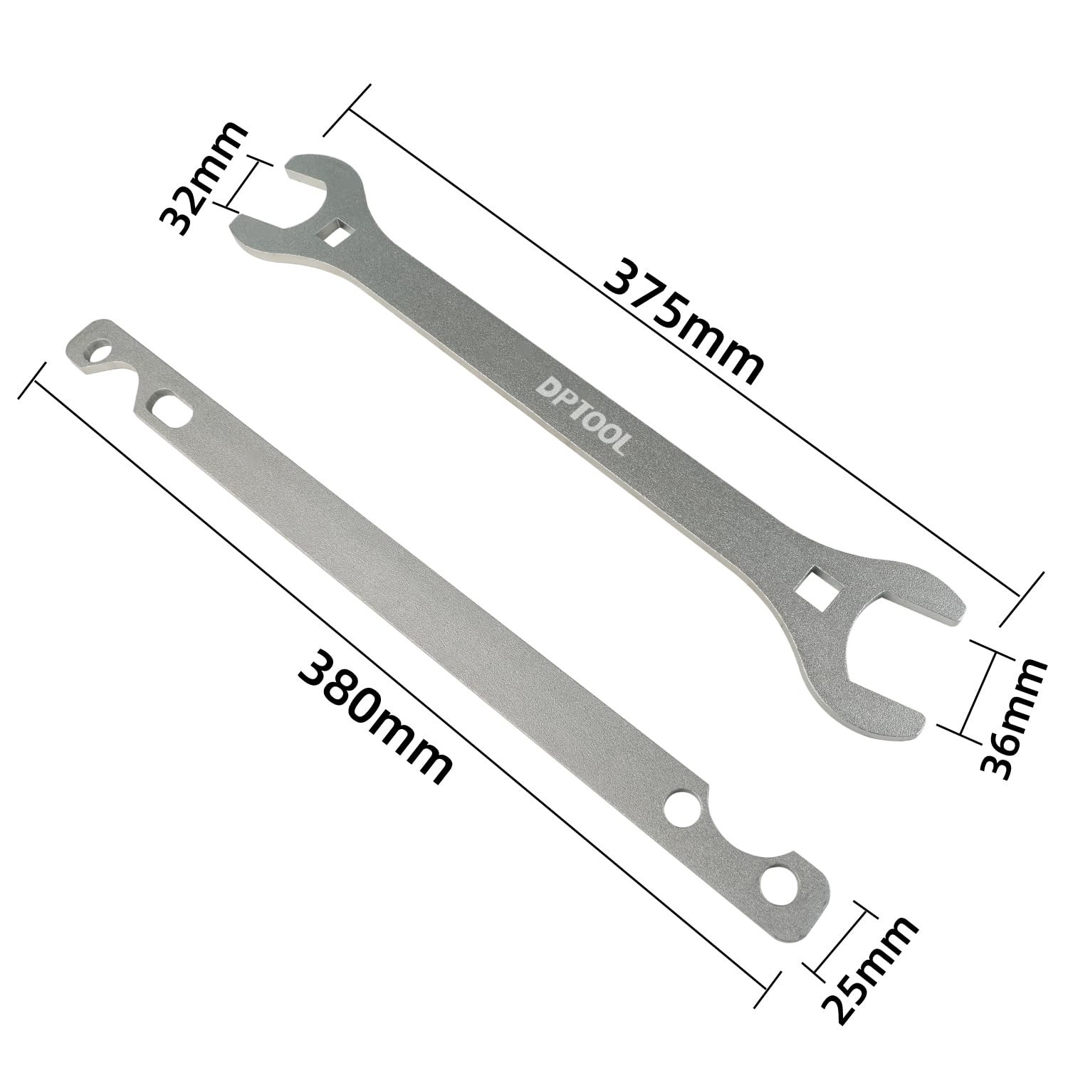 Automotive Fan Clutch Nut Wrench & Water Pump Pulley Holder Tool for BMW 32mm 36