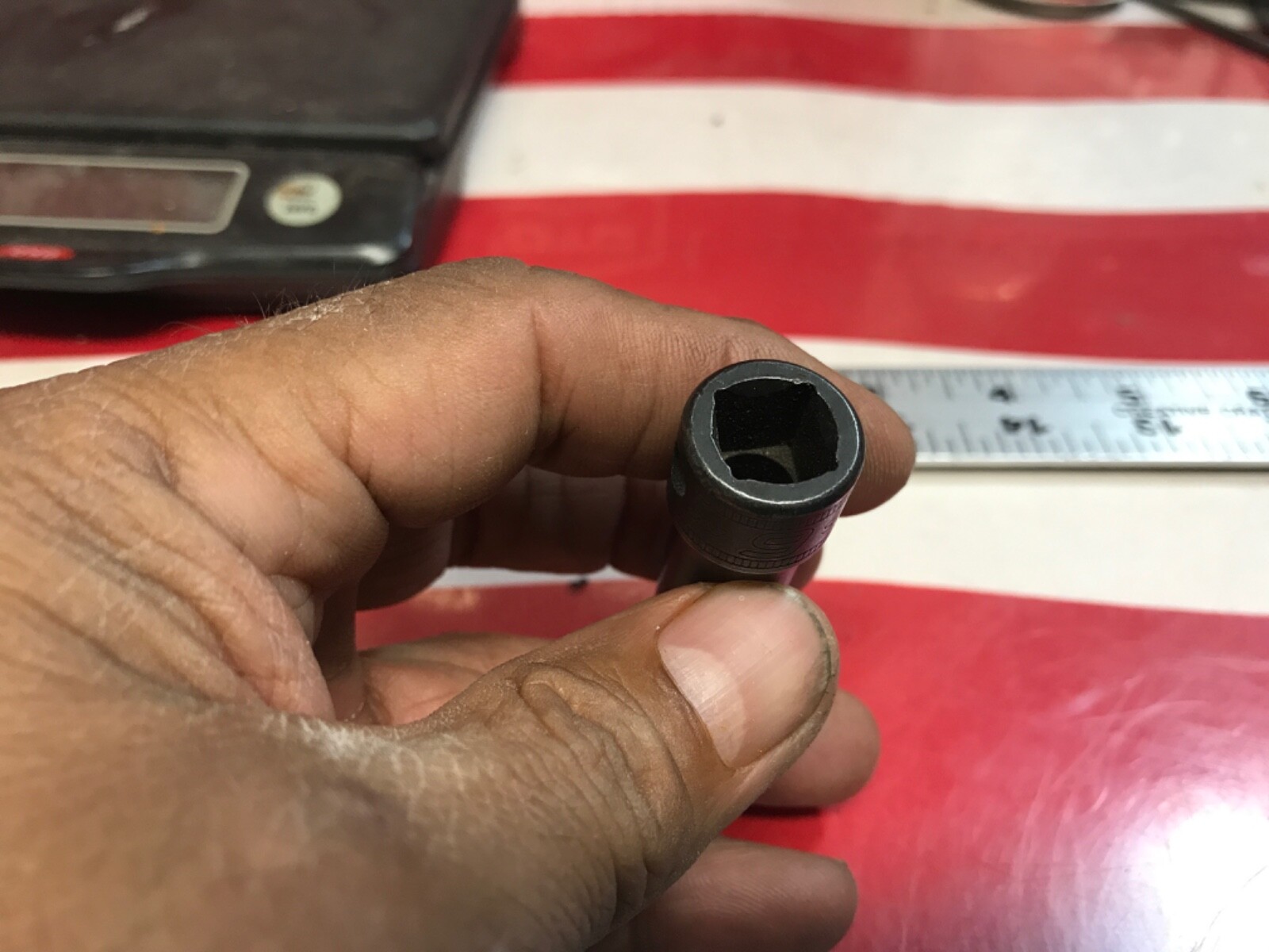 Snap on socket impact deep 9mm 3/8” drive 6 points SIMFM9A AAAA