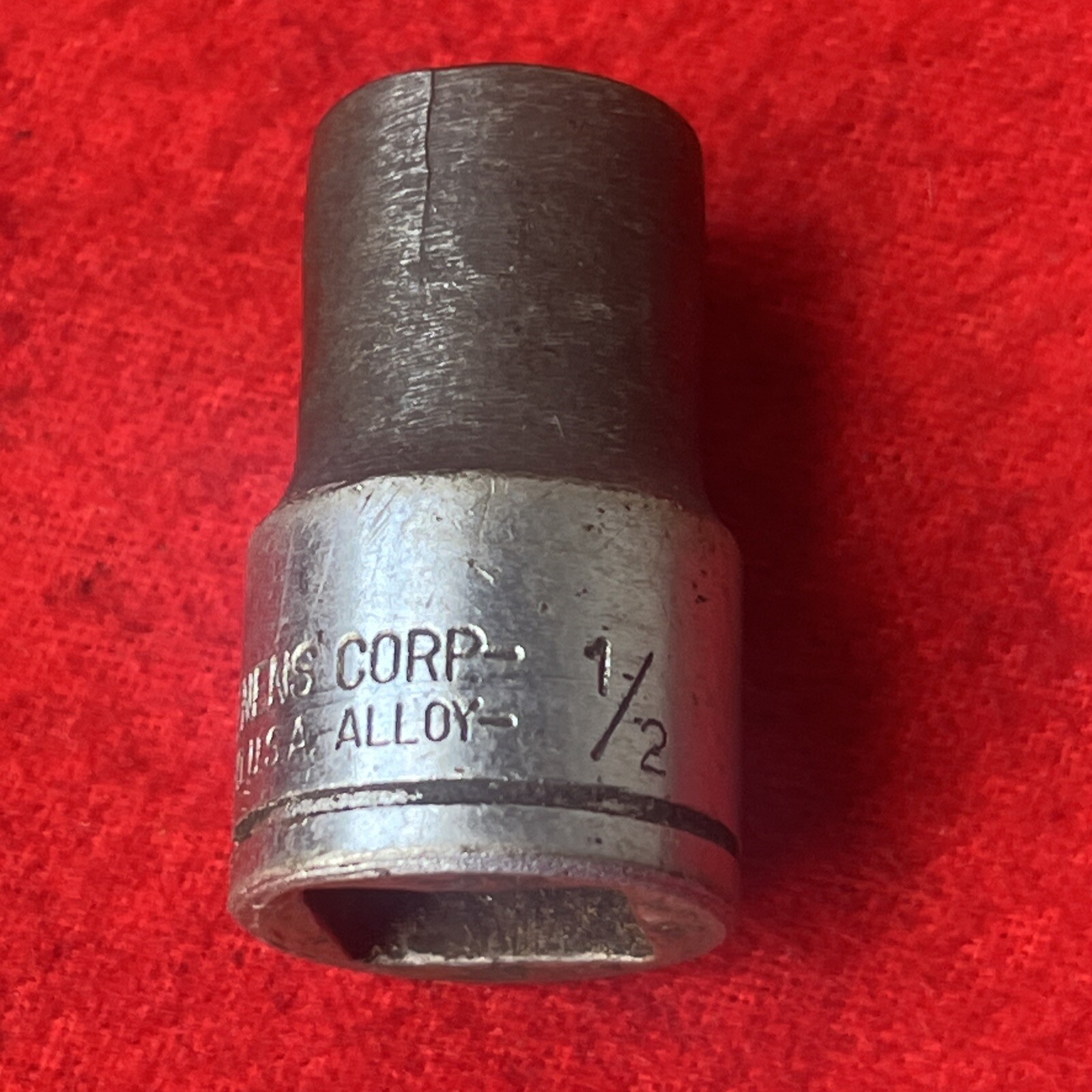 VINTAGE PENENS CORP 1616 SOCKET 1/2″, 1/2” Drive, 12 PT – USA (k9)