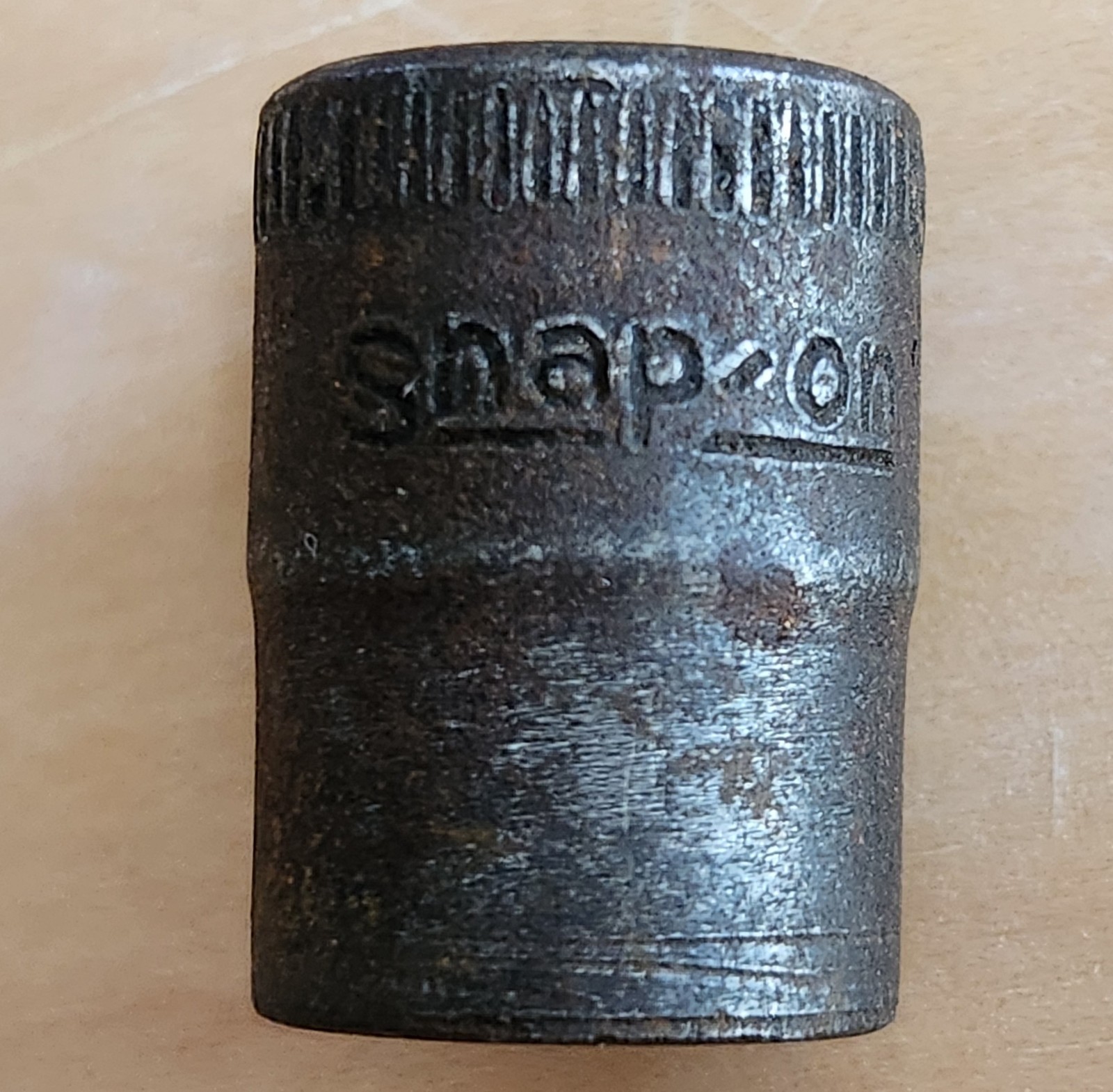 Vintage Snap-On Socket 7 Piece Partial Set + Metal Case