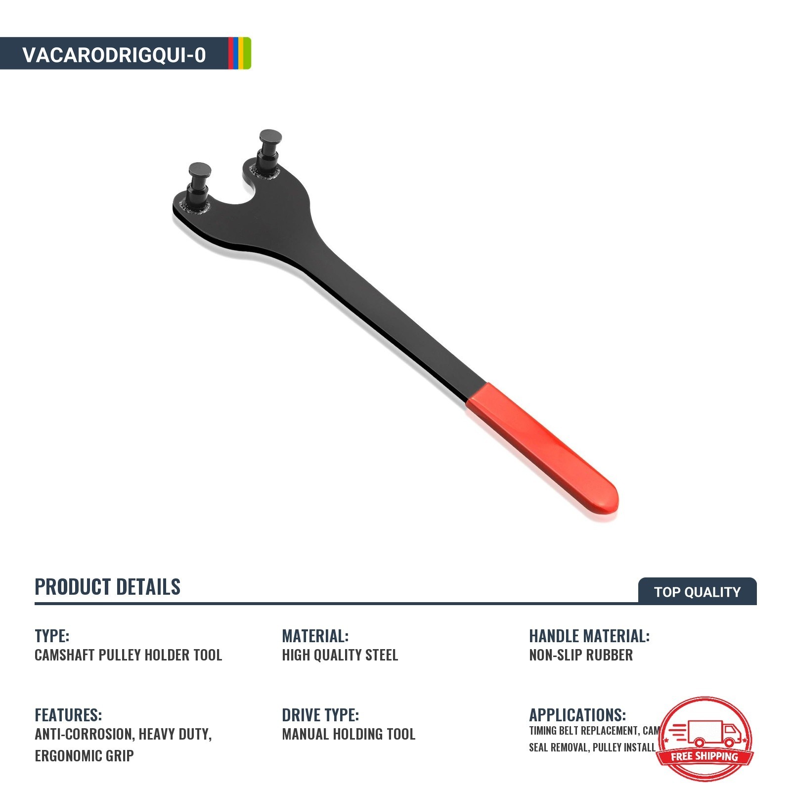 Sujetador de Polea de Árbol de Levas para Toyota Nissan Camry V6 W89208