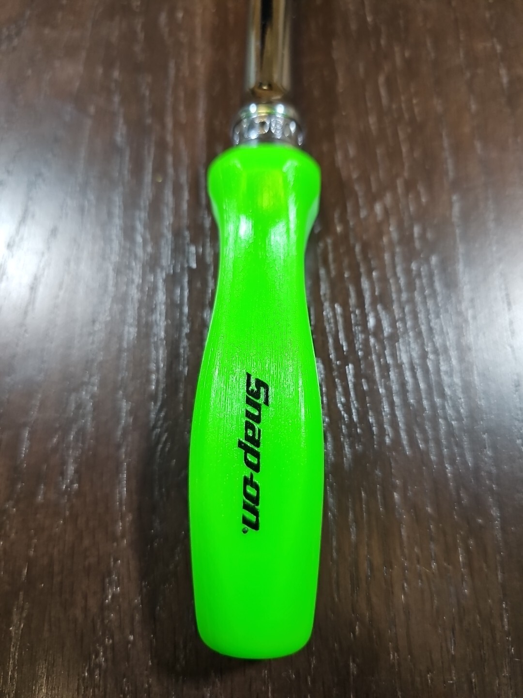 *NEW* Snap On FHLLD80 3/8 NEON GREEN XTRA Long Ratchet FREE EXPEDITED SHIPPING