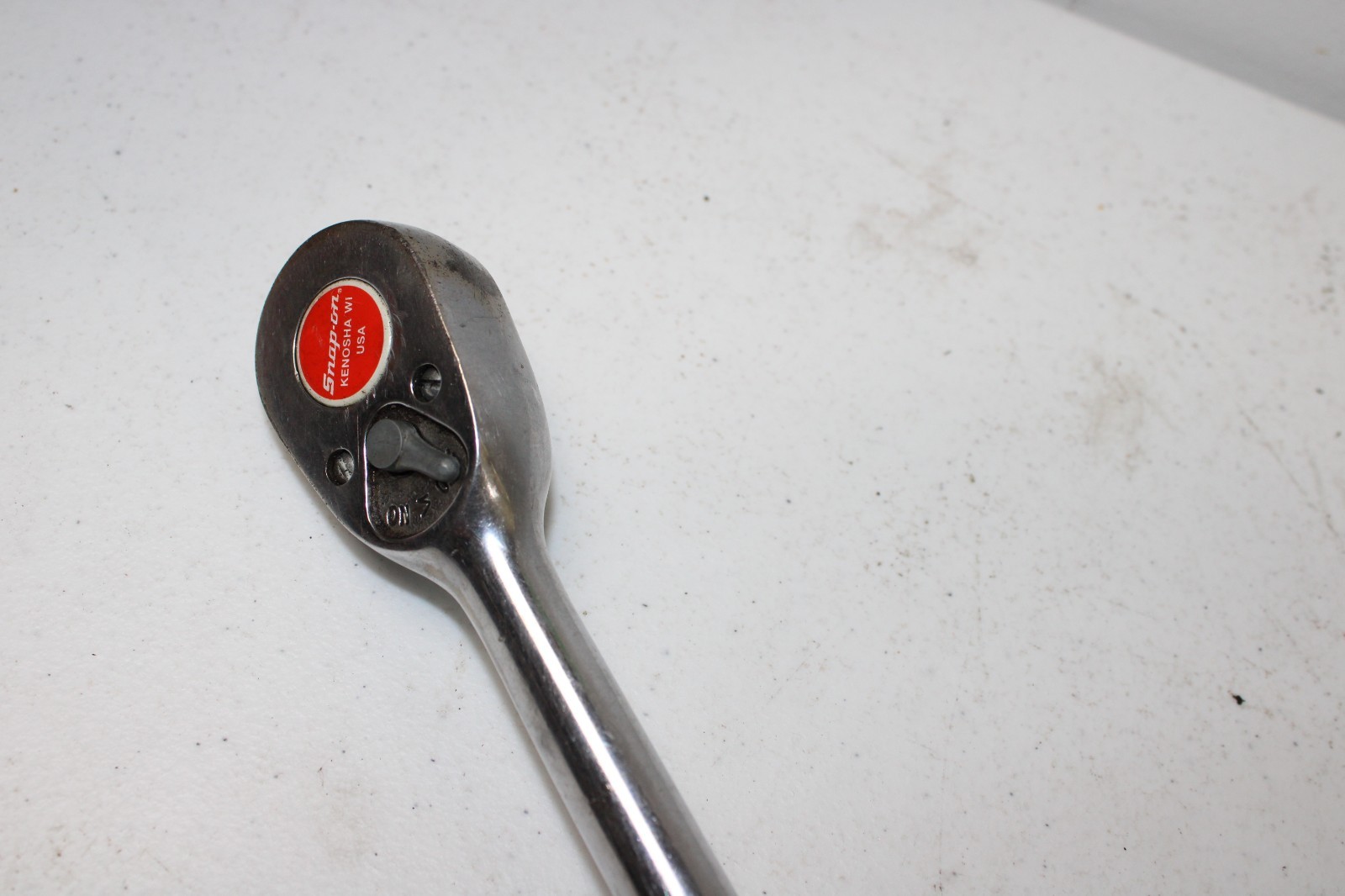 Snap-On 1/2” DR 15″ Long Standard Handle Chrome Ratchet SL715