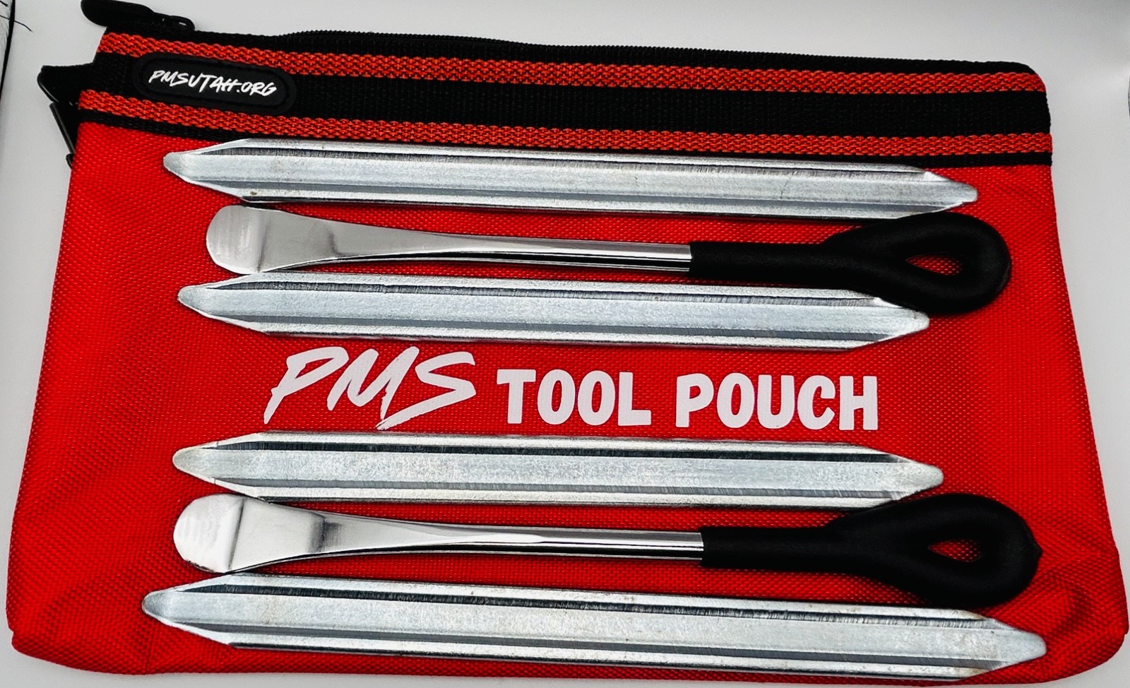 6 Pc Set Tire Iron Spoon Kit Tool Bag Auto Car Truck Changing Motorcycle ATV UTV
