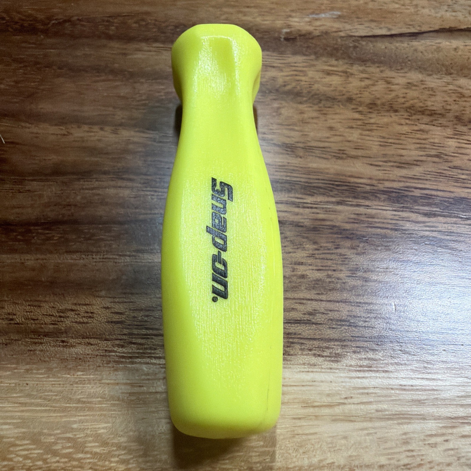 *RARE* Snap-on Tool HI VIZ YELLOW 3/8″ Dr Replacement Hard Handle Ratchet Grip