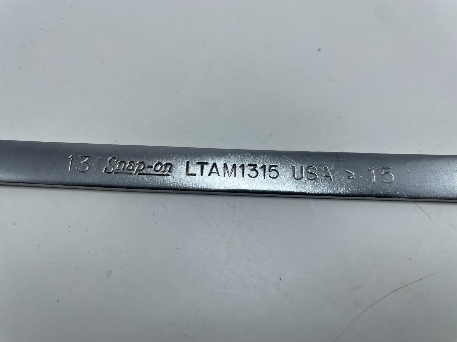 Snap On Tools Metric 13–15 mm Open-End Wrench Low Torque Slimline LTAM1315 USA