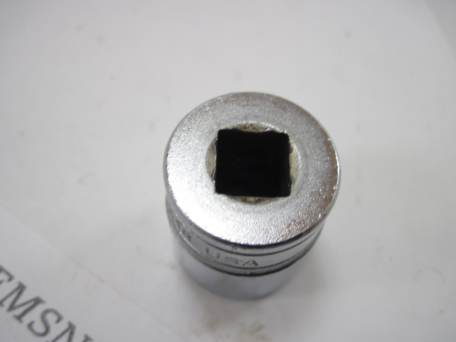 Snap On 3/8″ Drive 9/16″ SAE Shallow 8pt Double Square Socket F318 NICE