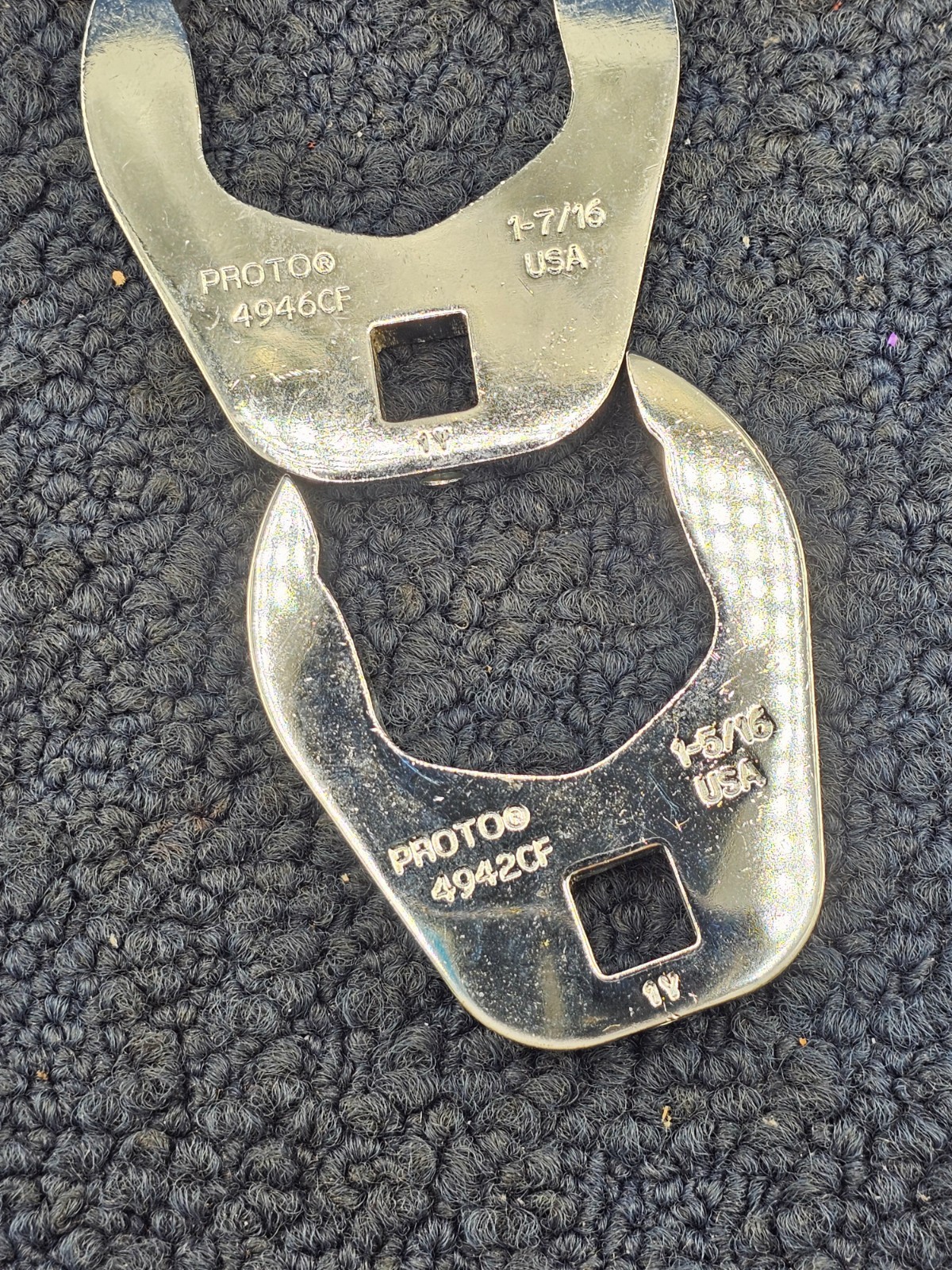 (20 PIECES) Proto Metric Crowfoot Wrench 7/16″-1-9/16″