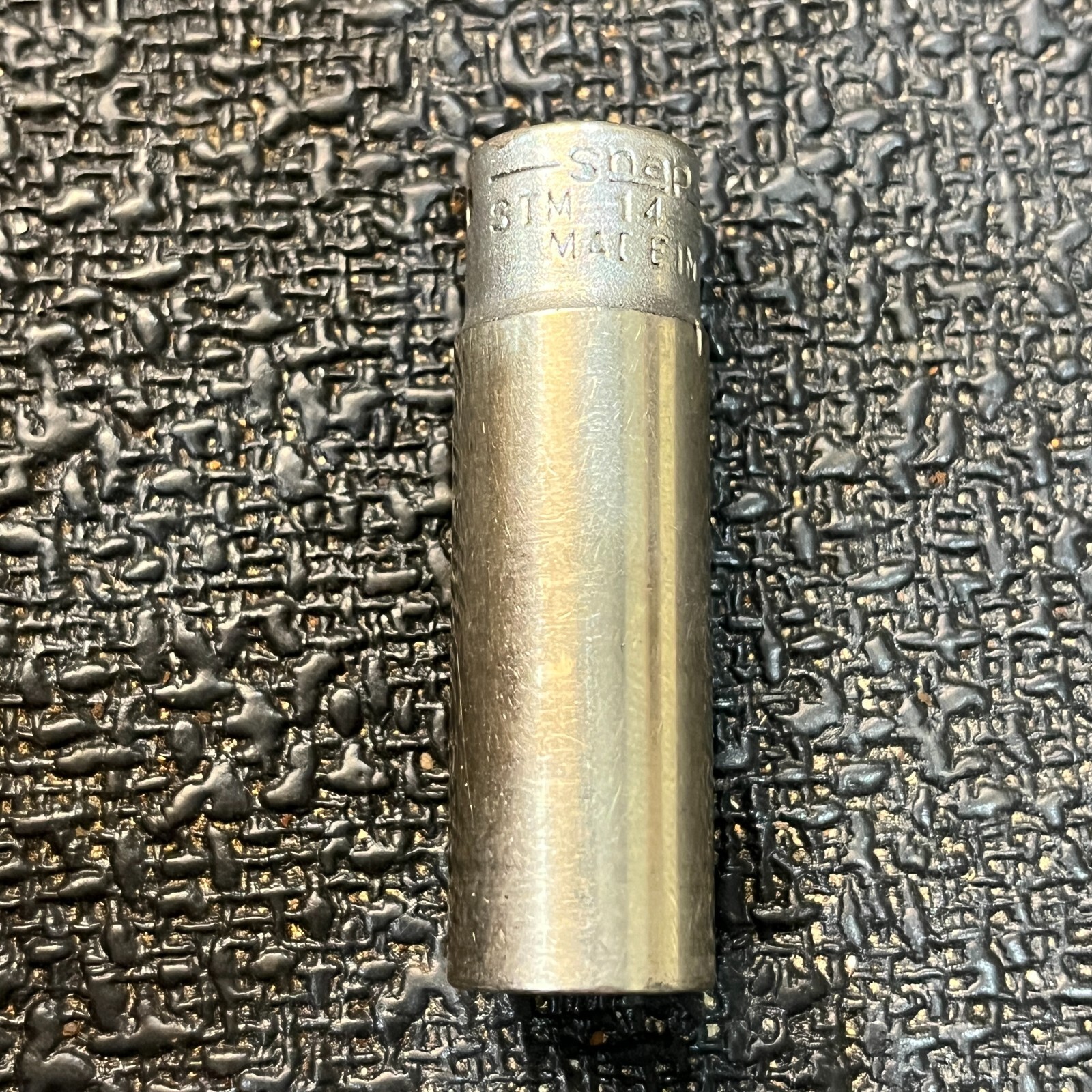 Snap On Tools STM14 7/16″ SAE Flank Drive Deep Socket 1/4″ Drive 6 point USA