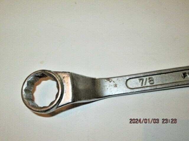 Craftsman tools 7/8-13/16″ offset 12pt 12.5″ box wrench
