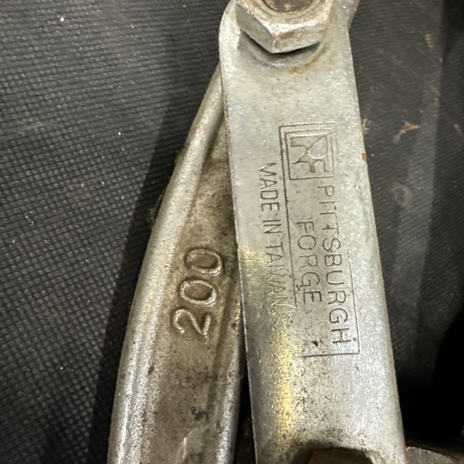 Pittsburg Forge 3-Jaw Slide Gear Puller, Model S45C 200 Flywheel 8” Inch