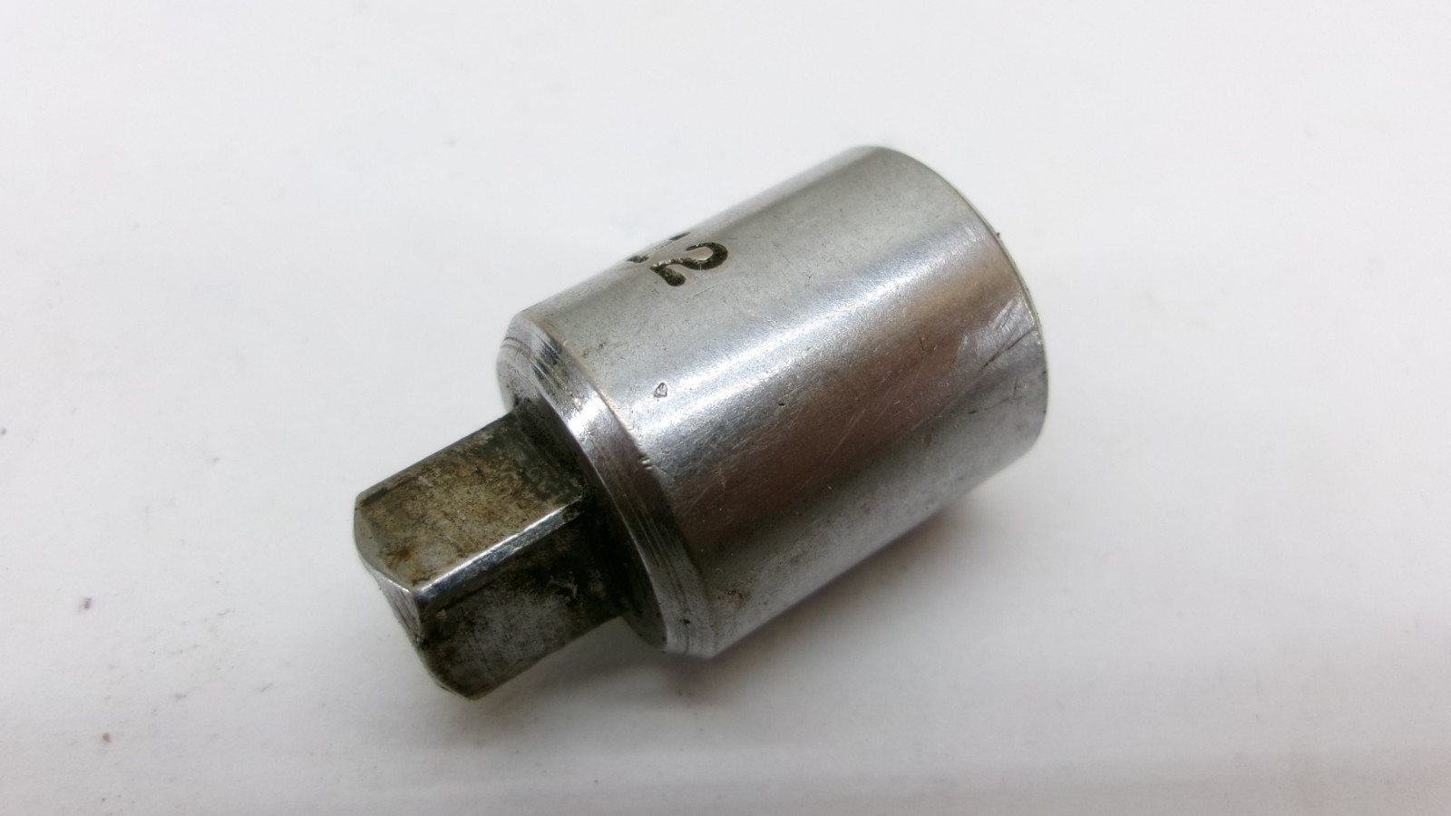 Mac Tools 1/2 to 3/8″MALE Drive Chrome Socket Adaptor A1612 USA Nice!