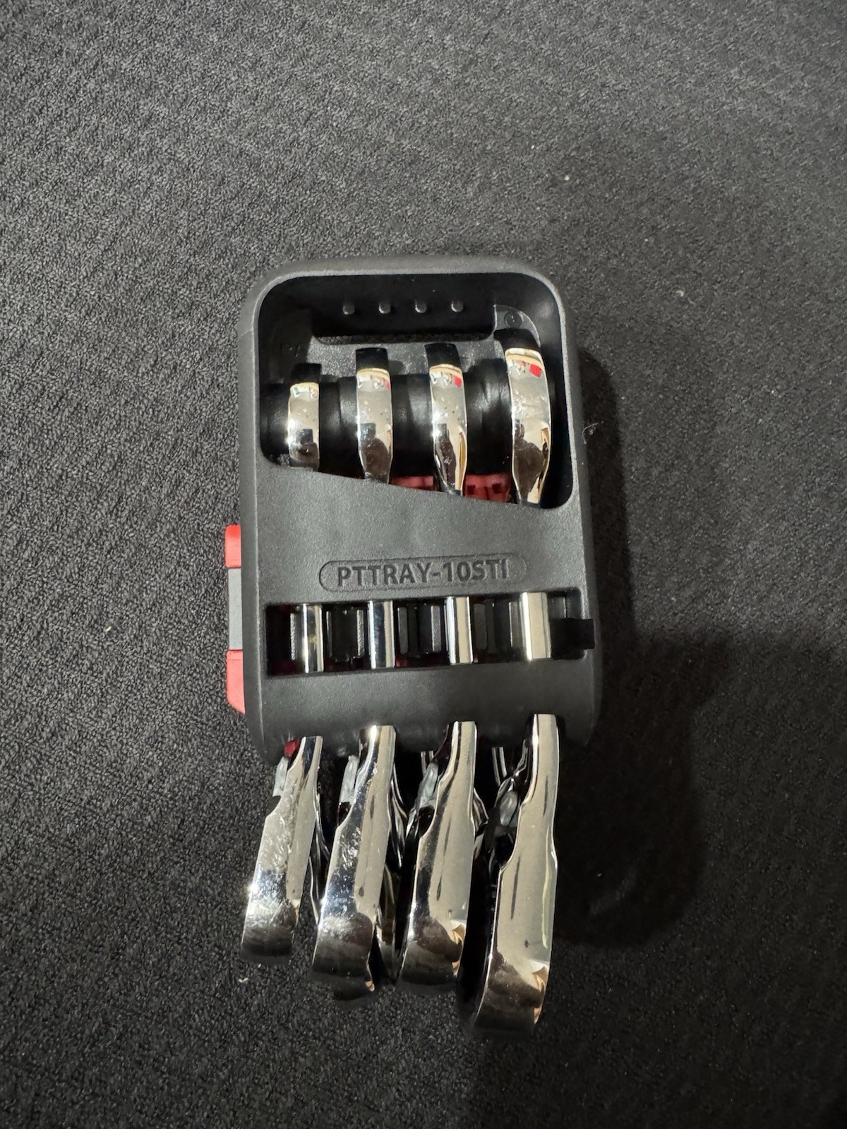 Mac Tools SRWS210PTA 10 Pc. SAE 12 Pt. Stubby Reversible Ratcheting Wrench Set