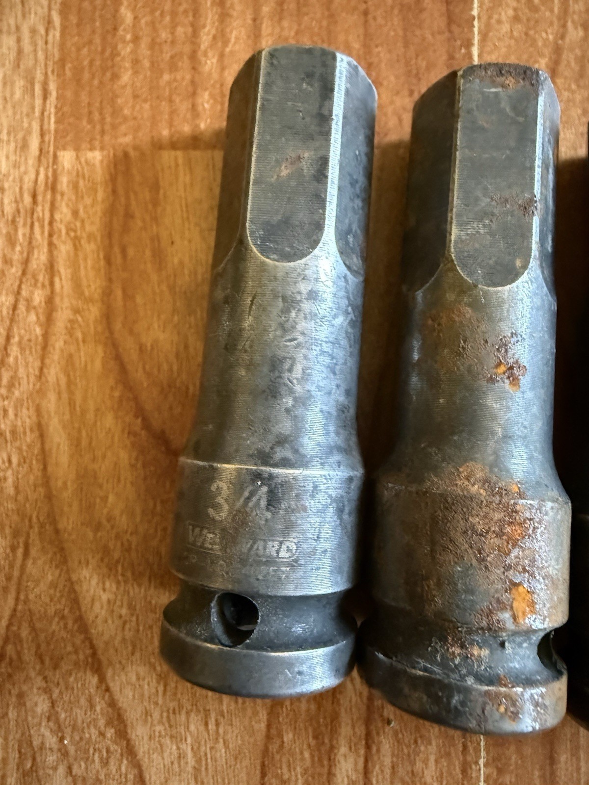 Westward Hex Impact Sockets(16) 1/2 Drive, Pre Owned