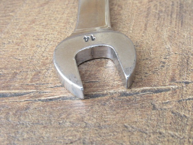 SNAP ON 14MM OEXM140 14MM OPEN END 12 POINT BOX END COMB WRENCH 14 MM OEXM 140