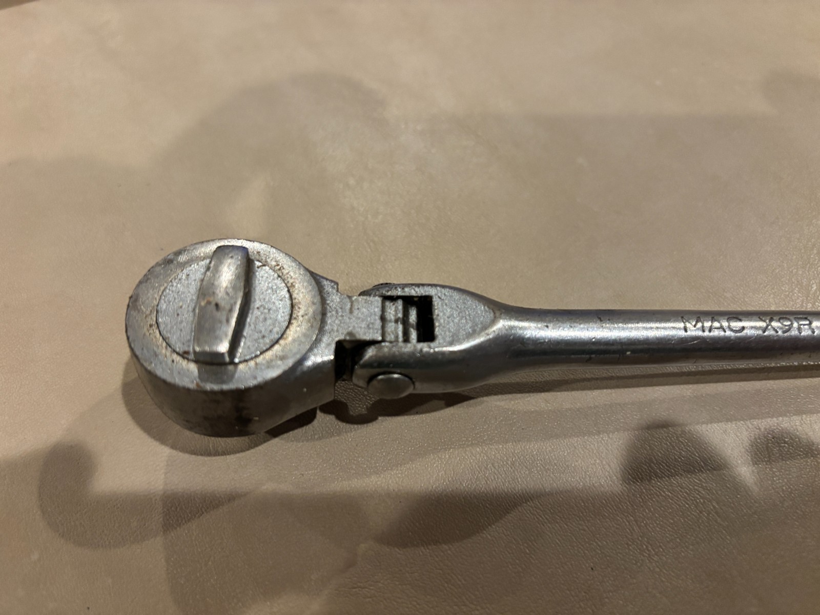 Mac Tools 3/8 drive Flex Head Ratchet X9R, USA, 11 inches
