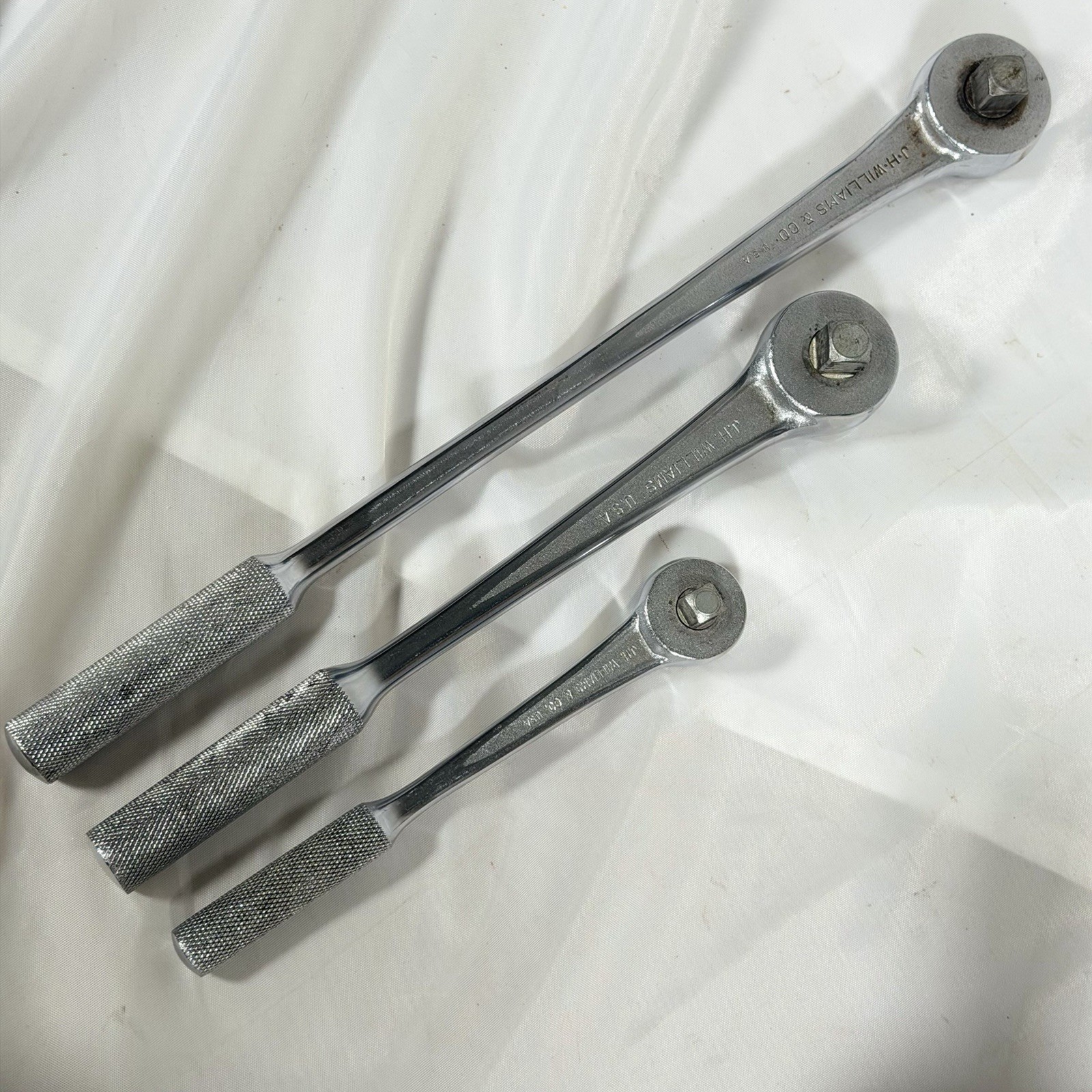 J.H. Williams S-53, S-52 & B-52 Super Ratchet 1/2″ Drive 15″ Long USA Lot