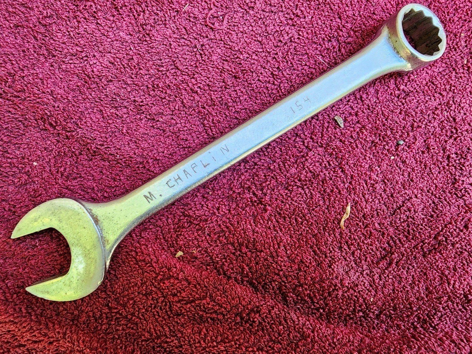 Vintage Dayton 19mm Combination Wrench 12 Point 8″ Long, USA
