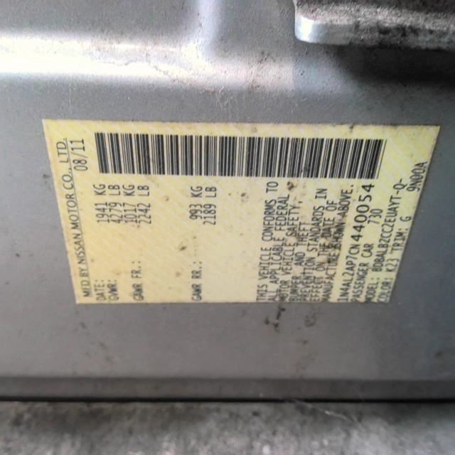 ALTIMA 2012 Tools 757029