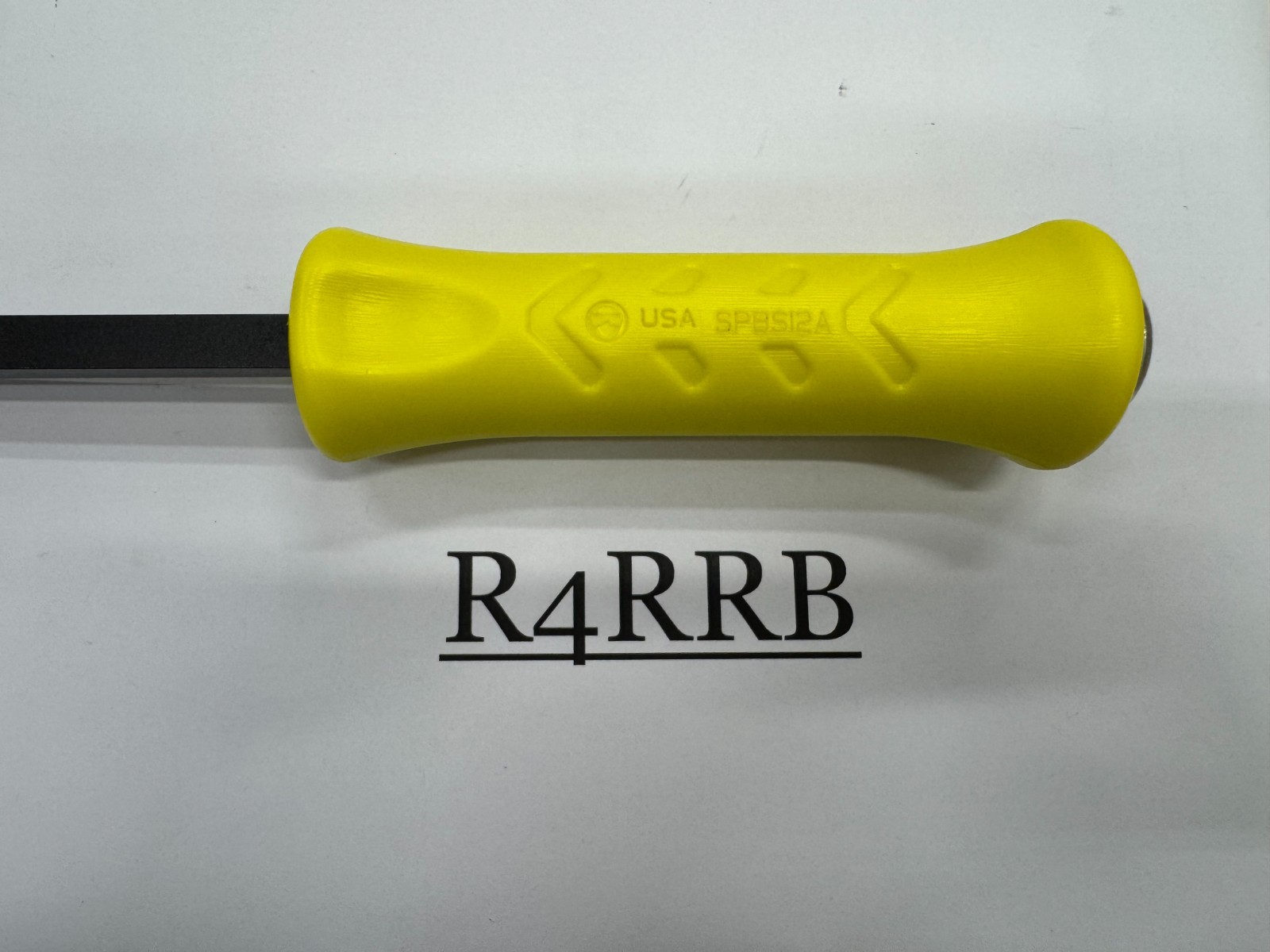 Snap-on Tools US NEW HIVIZ HARD GRIP 12″ Length Steel Striking Pry Bar SPBS12AHV