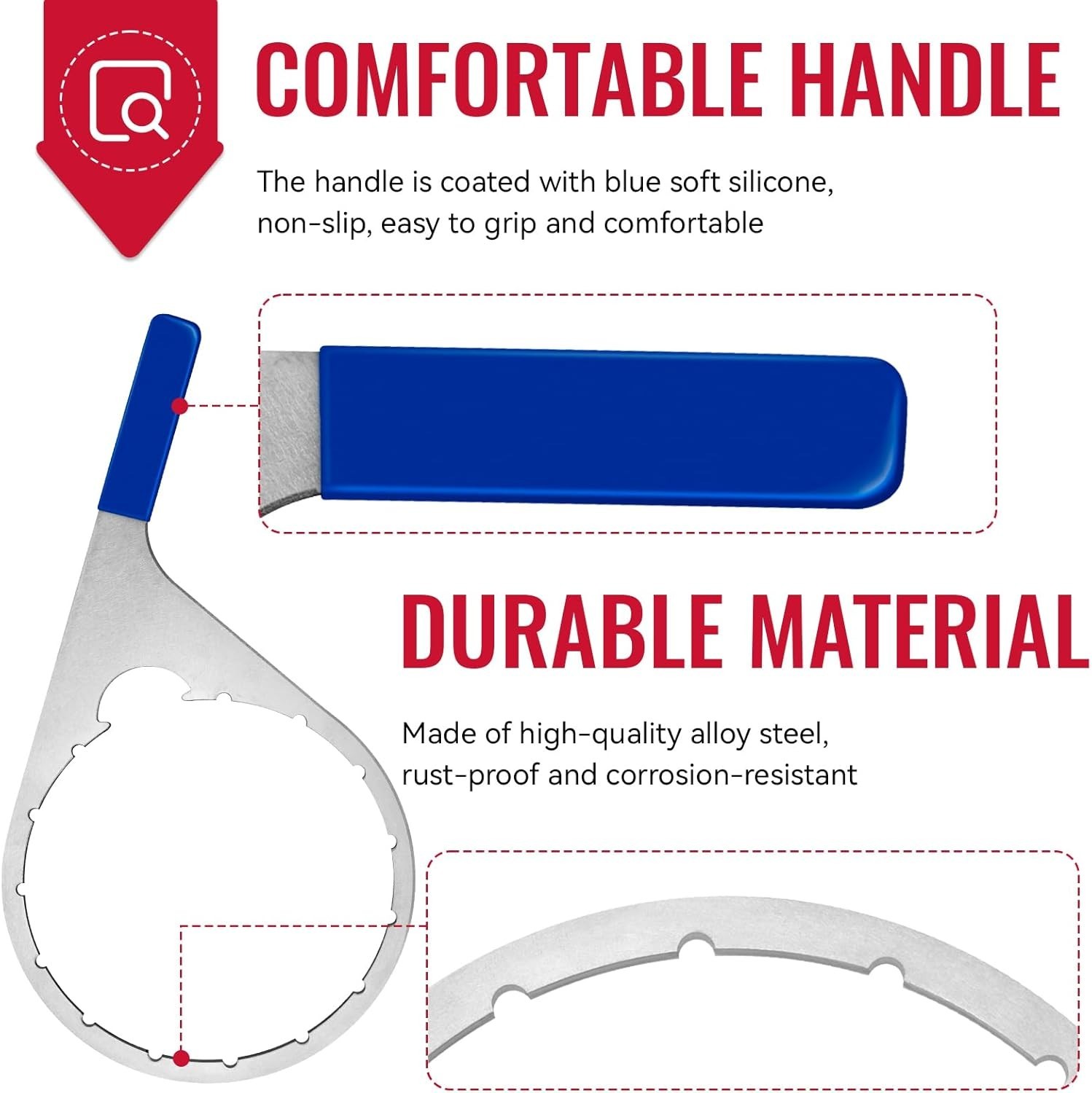 Professional 8″ Fuel Filter Wrench for Detroit Diesel – Effortless Performance