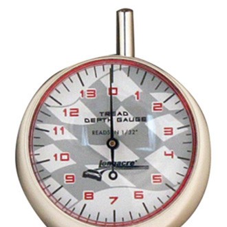 Longacre Dial Tread Depth Gauge w Pouch