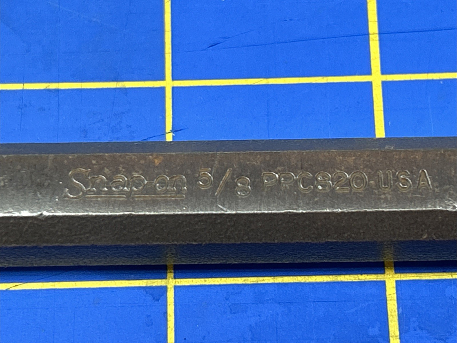 Snap-On Tools USA *NICE* 6 1/2″ Length 5/8″ Flat Chisel PPC820A