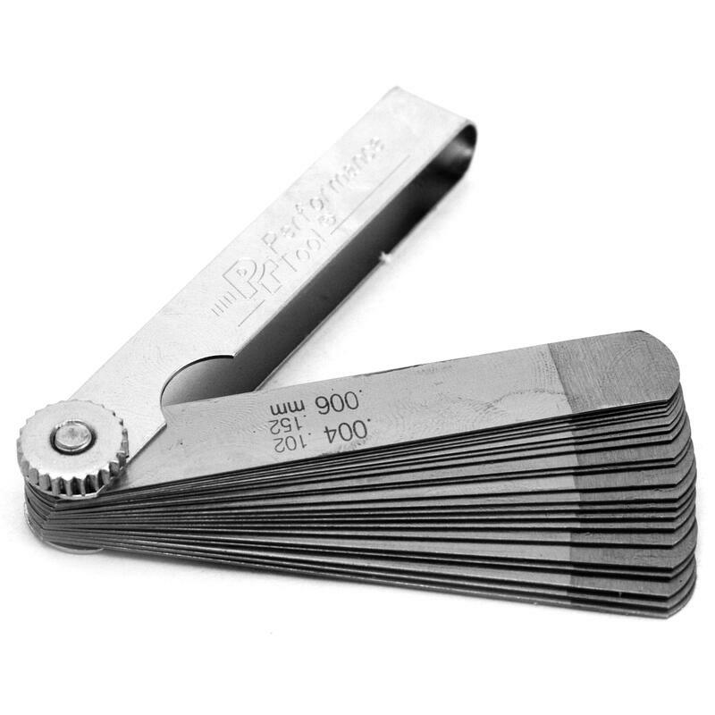 Performance Tool Feeler Gauge W80524; General Purpose .004-.025 (.006 – .027mm)