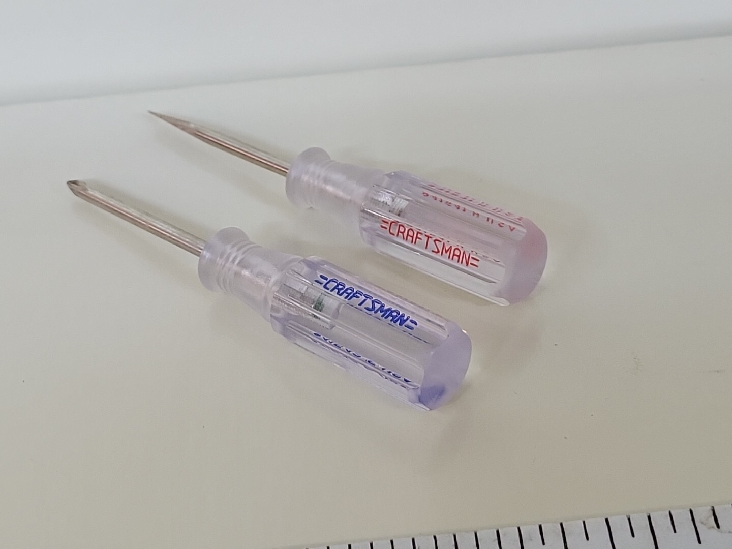 Craftsman Small Mini Phillips Flat Slotted Screwdriver Set 41541 41542 NOS USA