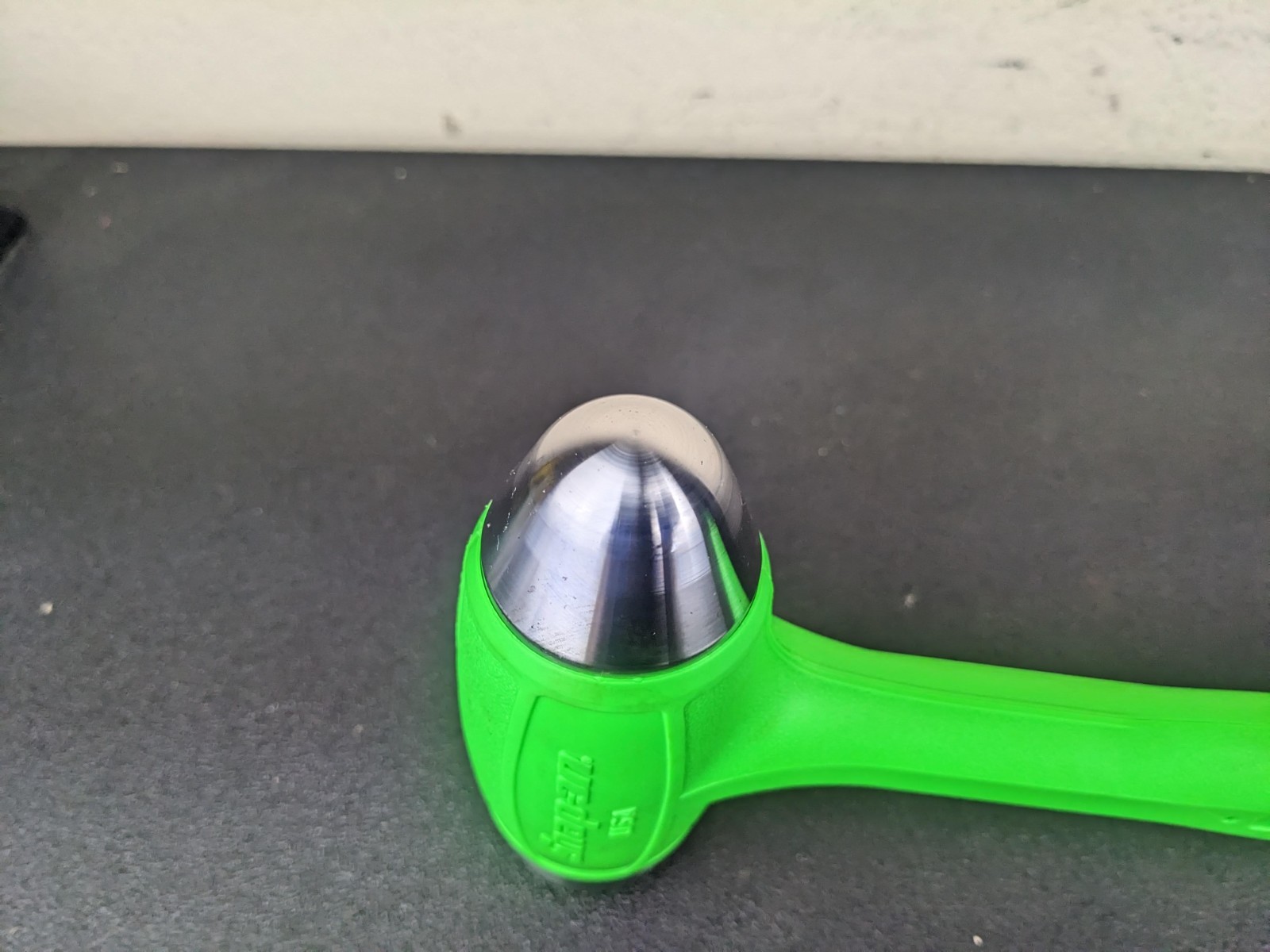 #bk706 Snap-On Tools 32oz Ball Peen Soft Grip Dead Blow Hammer Green HBBD32 900g