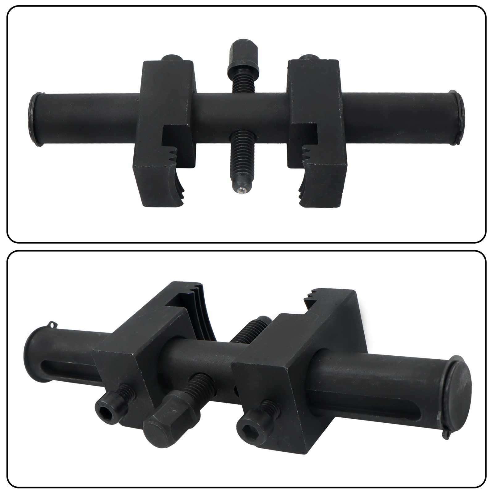 New Adjustable Puller For Ribbed Drive Pulley Crankshaft Remover Tool Kit