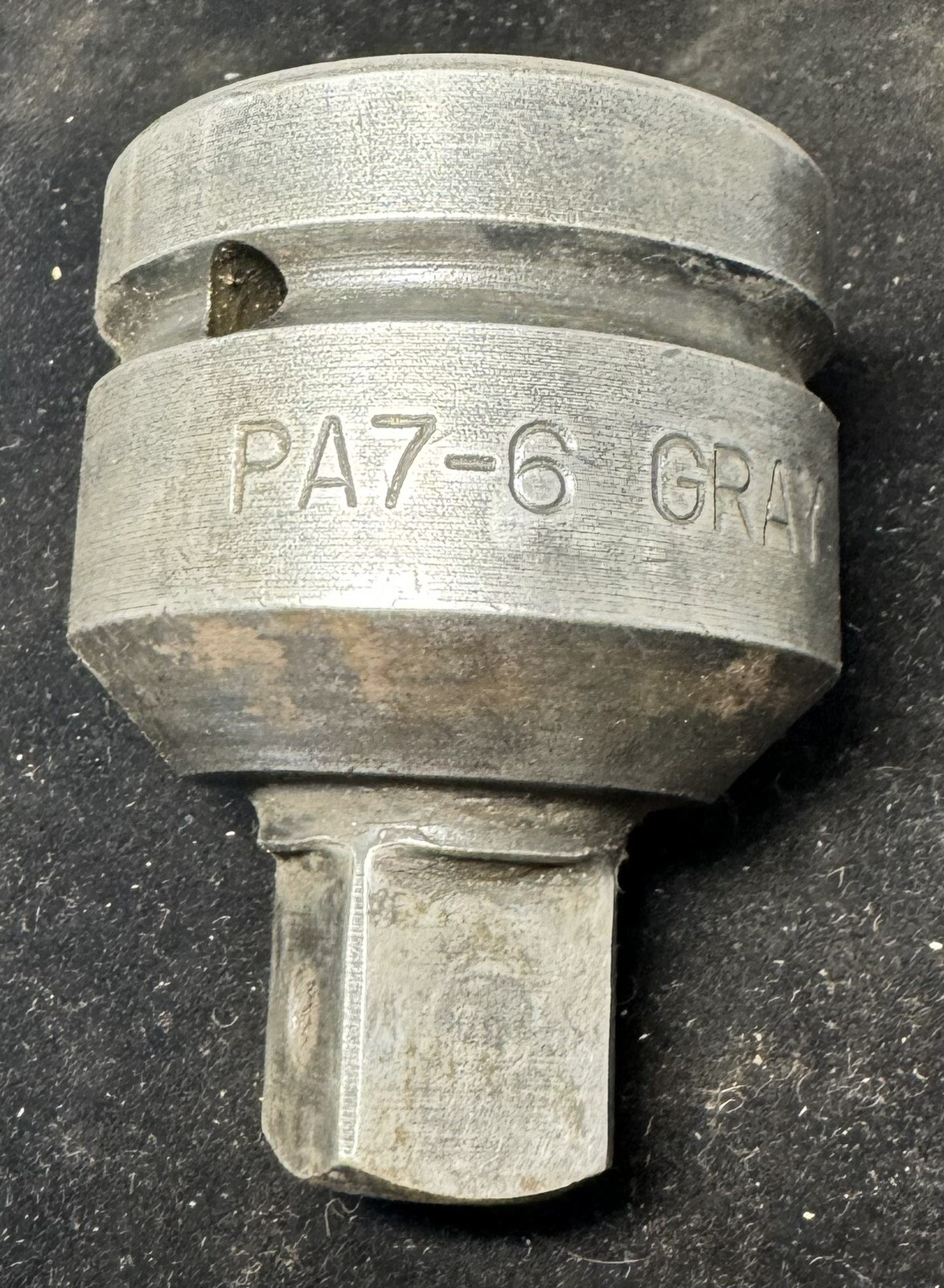 GRAY TOOLS PA7-6 1″ (F) X 3/4″ (M) IMPACT ADAPTER 1″ DRIVE PA76