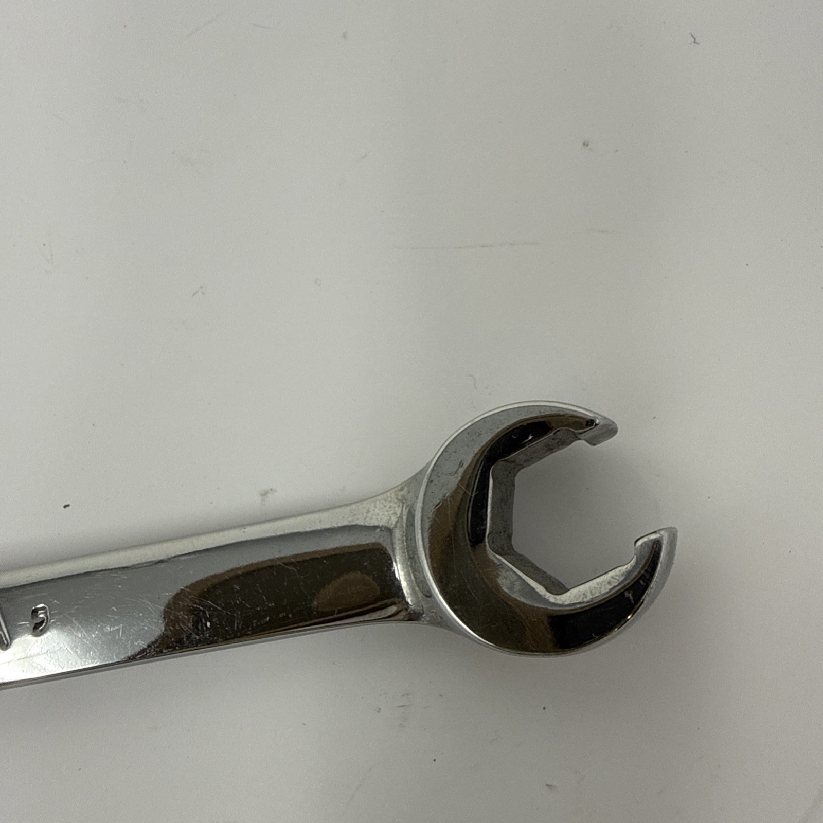 Snap-on tools 3/8 x 7/16″ SAE flare nut open end 6-point wrench RXFS1214B