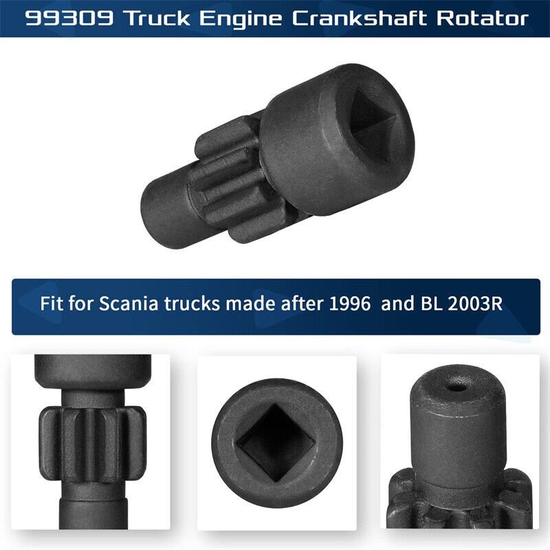 99442 & 99414 Injector Setting Tool + 99309 Crankshaft Rotator For Scania Truck