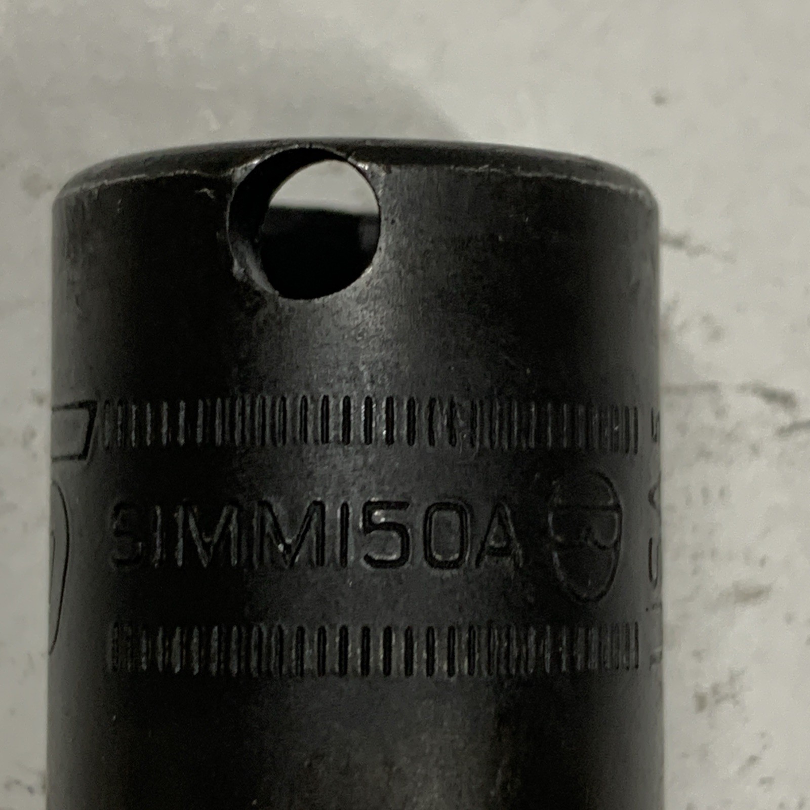 Snap On Tools USA SIMM150A 1/2″ Drive 15mm Metric DEEP 6 Point Impact Socket NEW