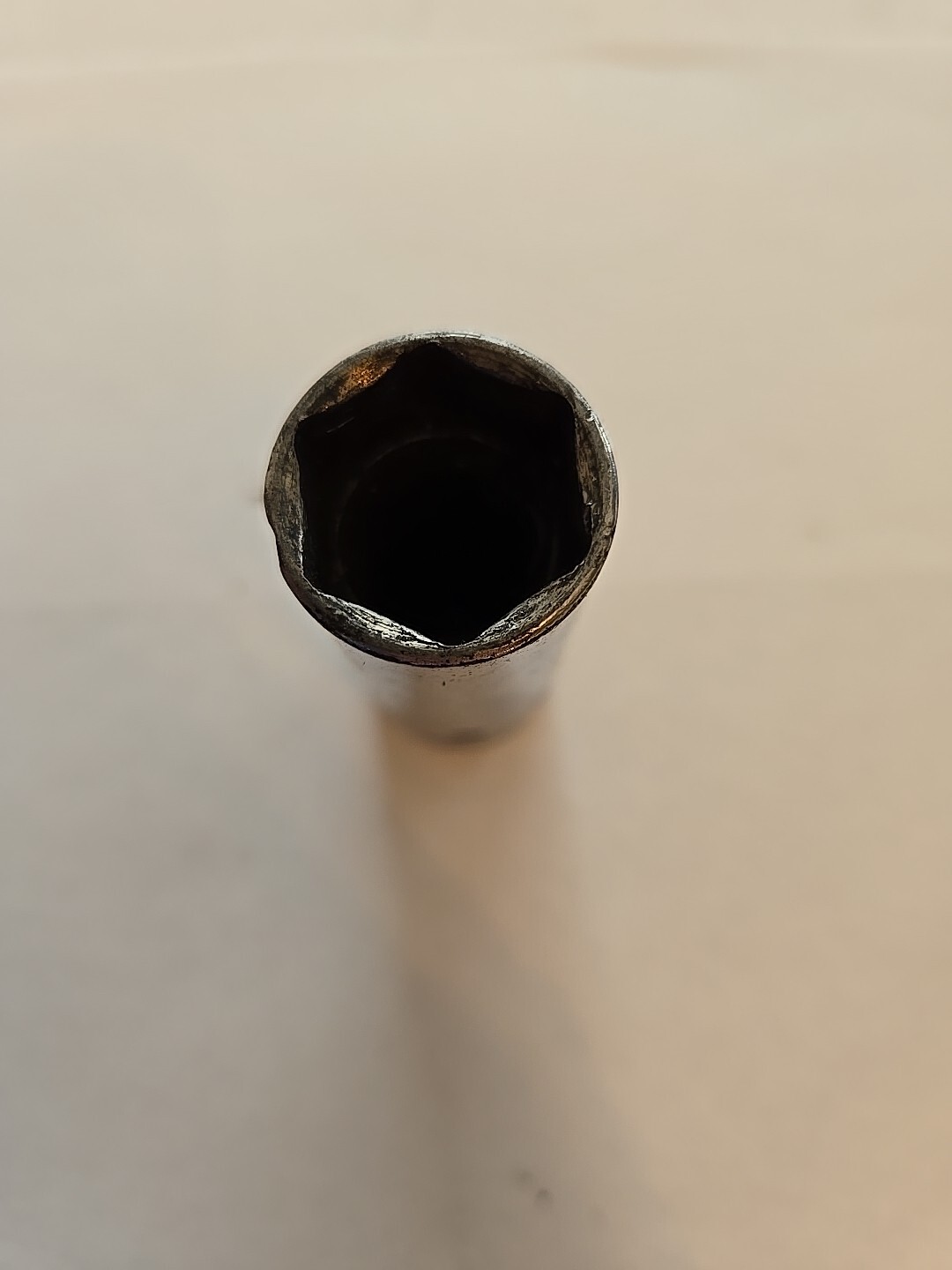 Snap On 3/8″ Drive 3/4″ 6PT SAE Deep Chrome Socket Worn SFS241