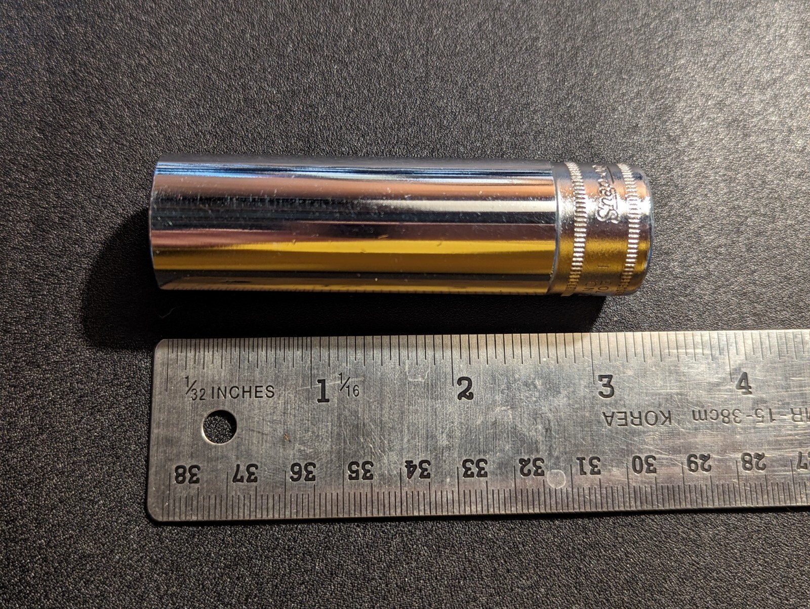Vintage Snap-on 17mm Deep Socket TSM17 – 1/2 Drive – Made in Canada