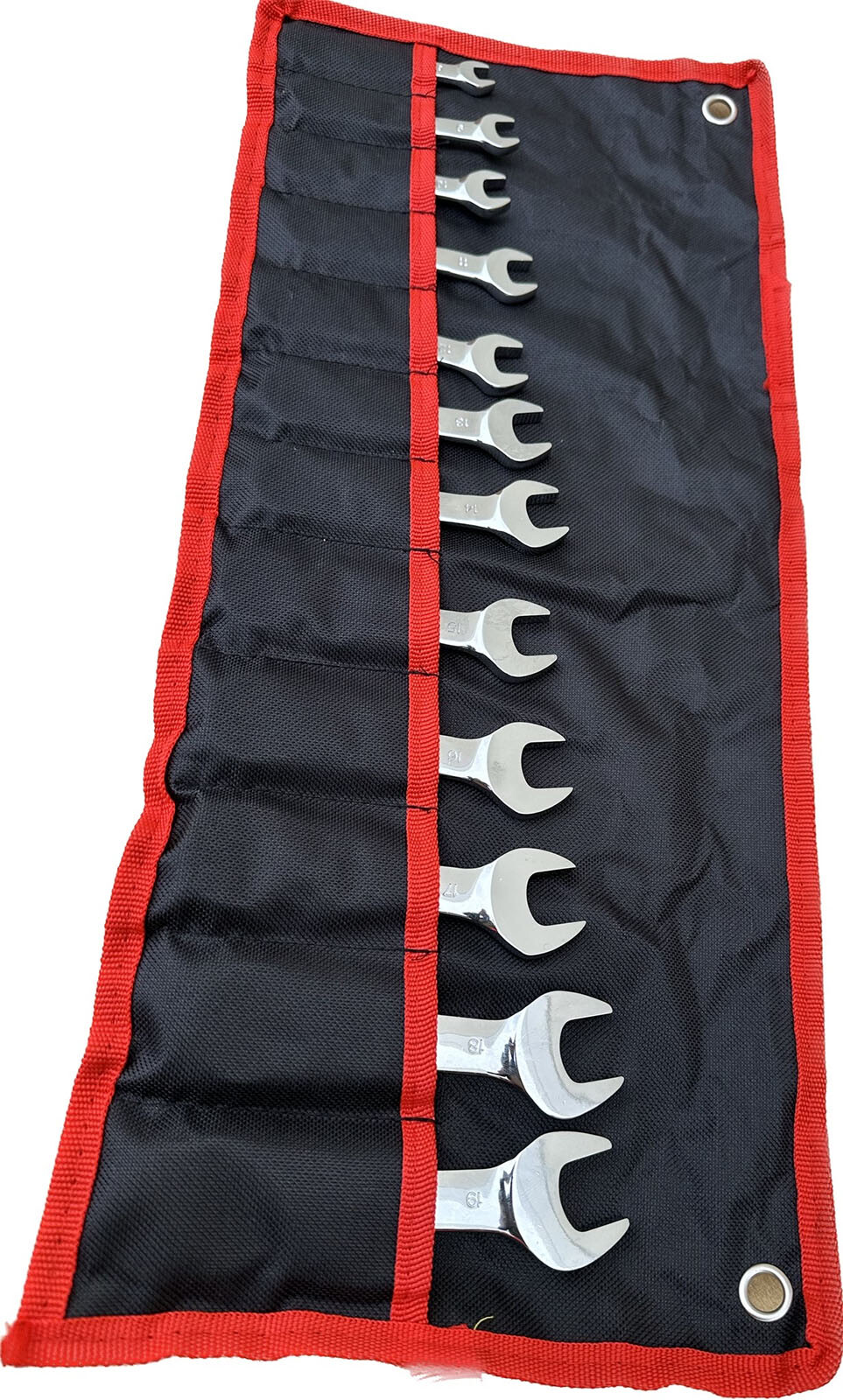 12pcs Stubby Combination Flexible End Stubby Wrench Set Metric 12-Point 8-19mm