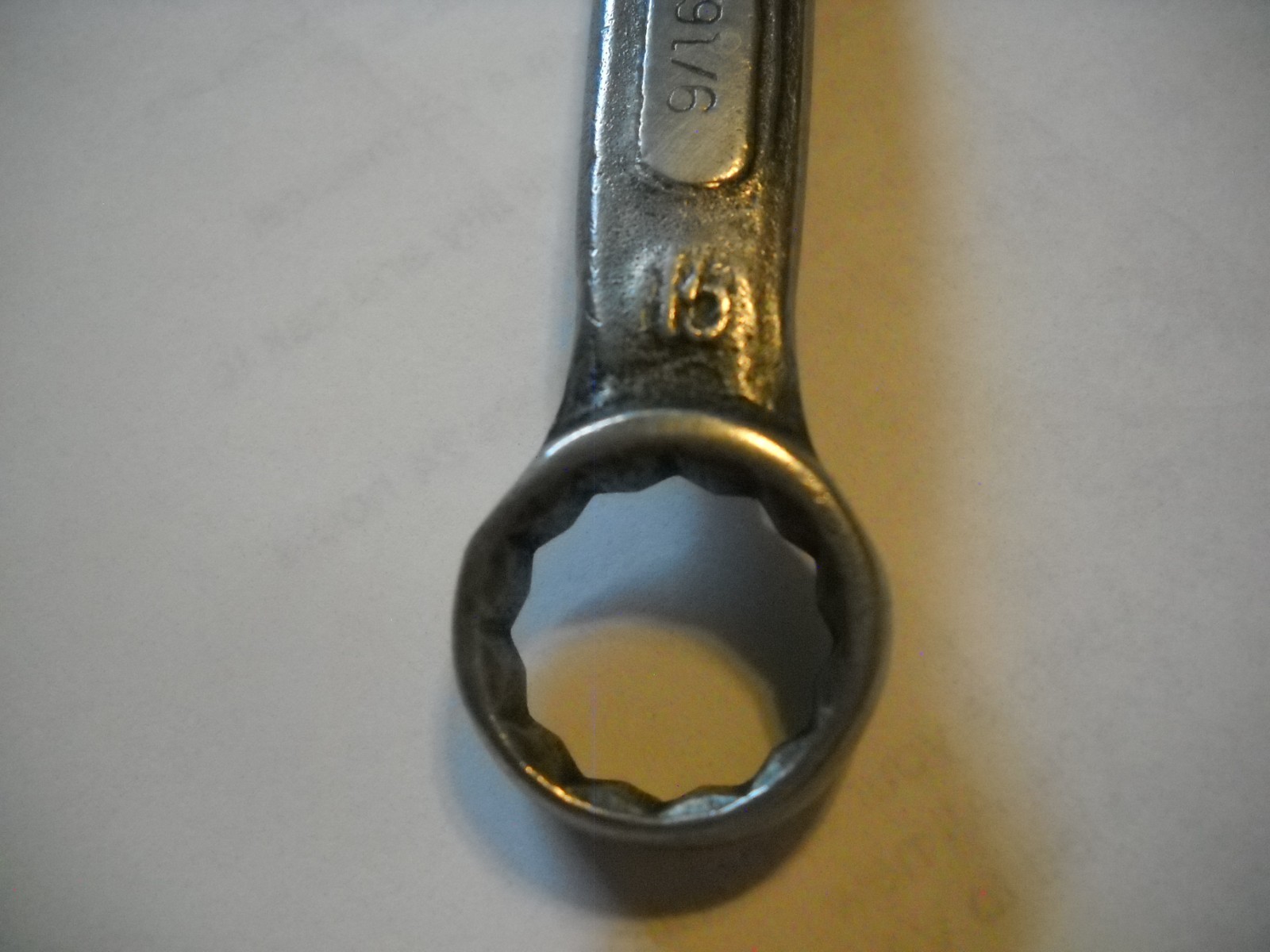 Vintage Craftsman Stubby Double Box End Wrench 9/16″ x 1/2″ 5″ Long Underline
