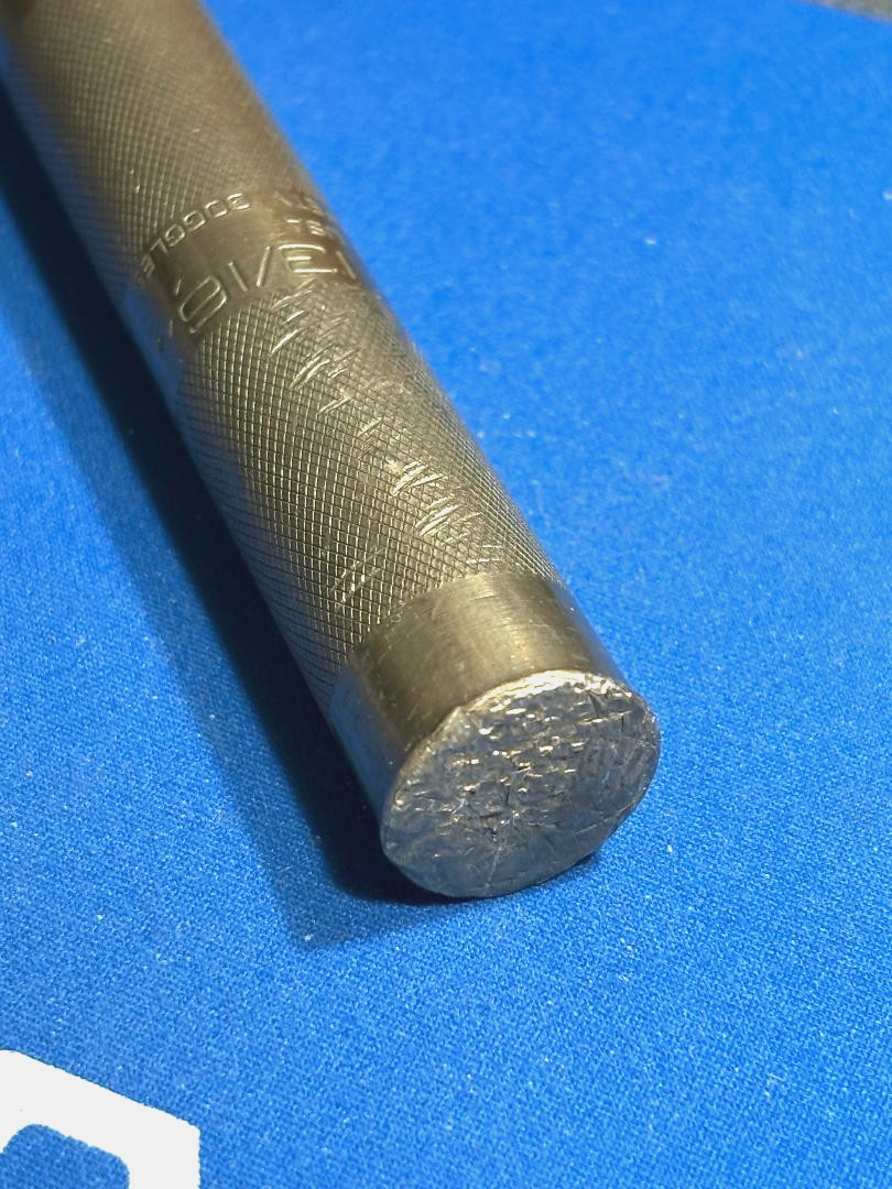 Vintage Snap On, No. PPB826, 8″ Long Bronze Drift Punch, 13/16″ Diameter, 1989
