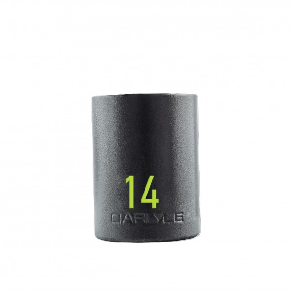 Carlyle 1/2 Drive 14mm 6 point standard imp socket – CIS1214M