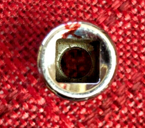 Snap-On TMM6 Metric 6mm Short Chrome Socket 1/4″dr 6pt 1″L 2008 USA Good 9/10 x
