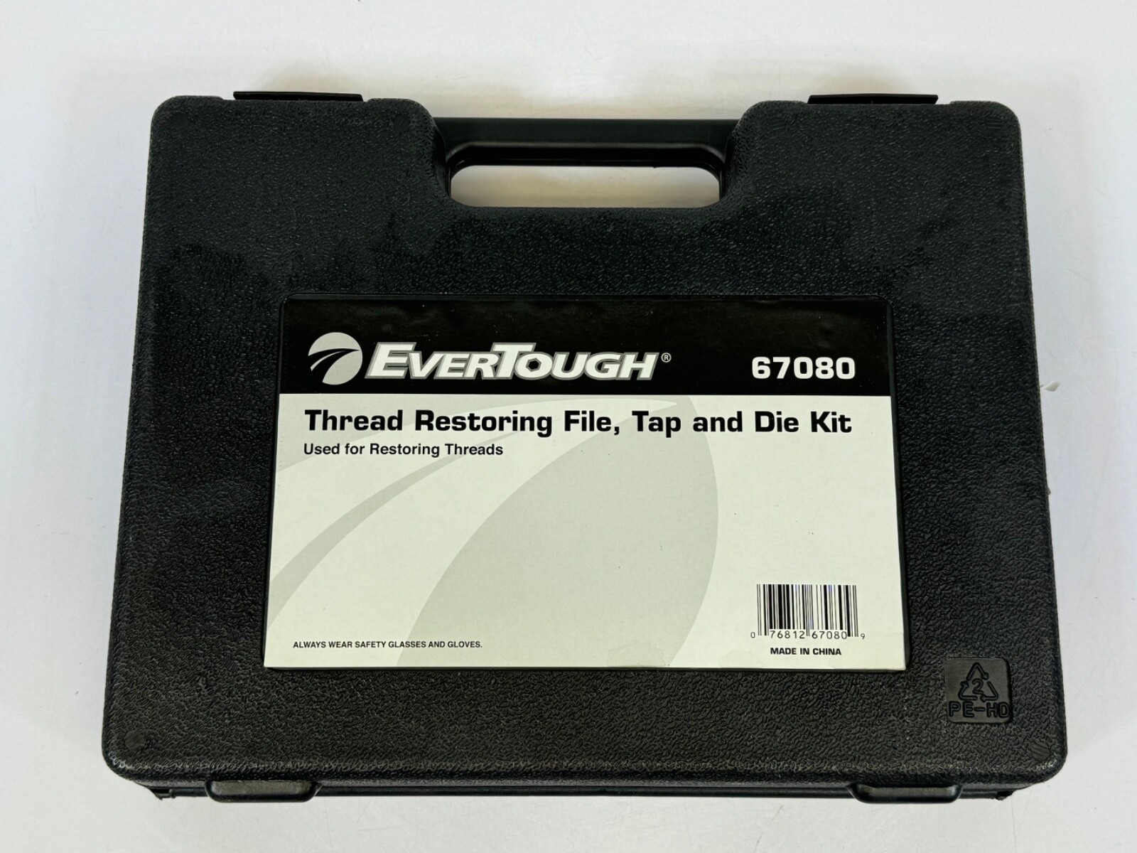 EverTough 67080 Thread Restoring File, Tap, and Die Kit / For Restoring Threads