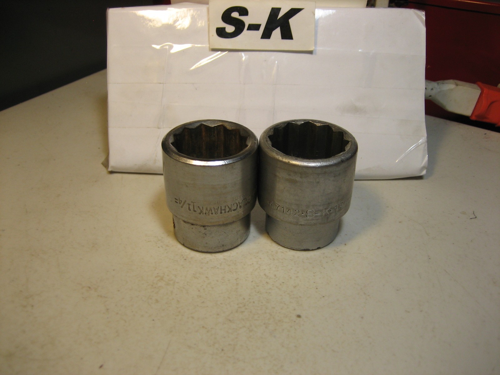 S-K #47142 3/4”Dr 1-5/16” 12Pt Socket + EXTRA BOTH USA