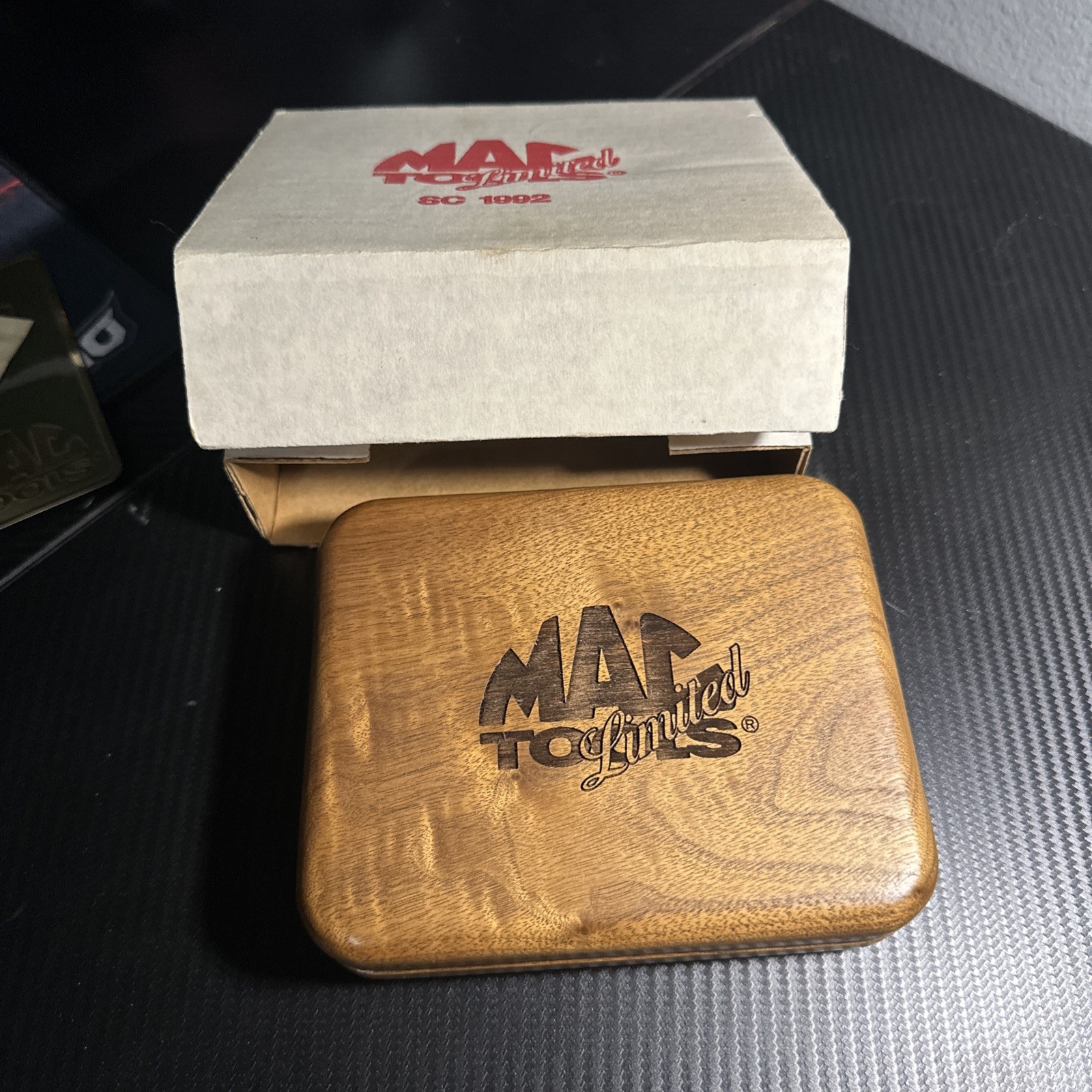 Mac Tools 2 Piece Universal Spark Plug Socket Set 24k Gold Plated LE 1992