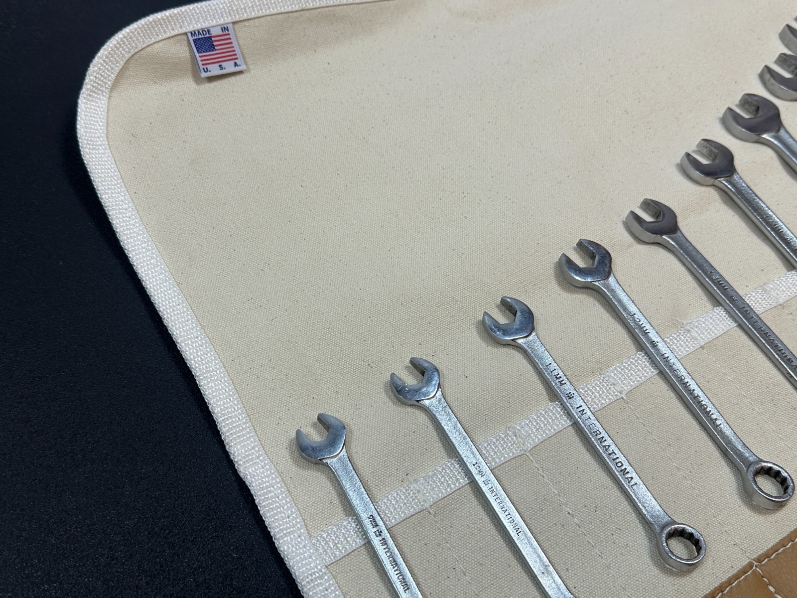 🇺🇸 International Harvester IH USA 9pc Metric 9mm-19mm Combination Wrench Set