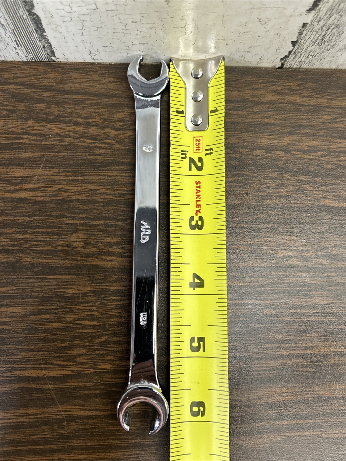 Mac Tools Metric 9mm X 11mm Double End Flare Nut Wrench FB6911MMR