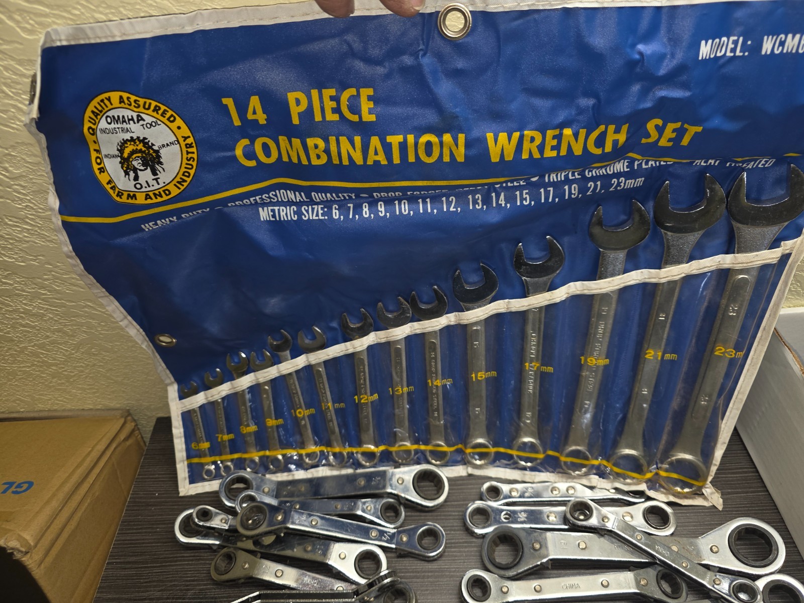 Lot of Misc Sockets, Ratchets, Extensions and Wrench’s – Sets are not complete