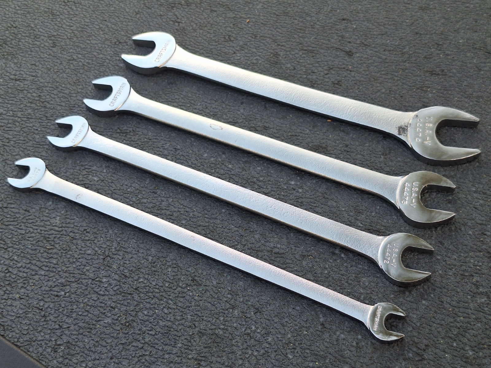 NOS*** Craftsman USA 4-pc V-Series SAE Tappet Low Profile Thin Wrench Set 11799