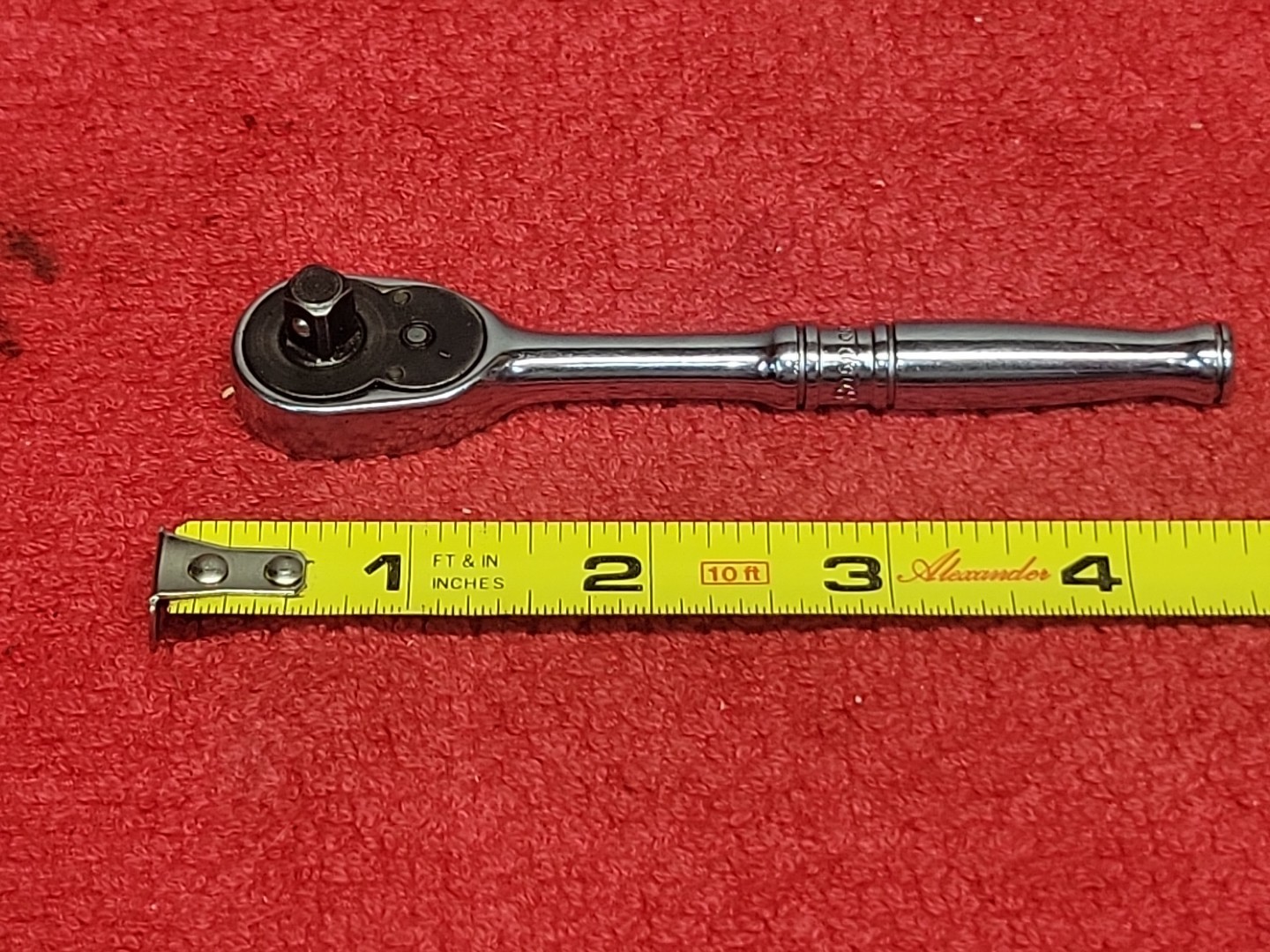 Vtg Snap-On Tools 1/4″ Drive Rachet TM70B Made In USA 🇺🇸